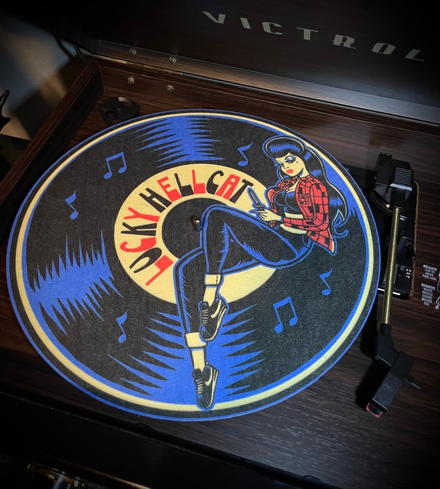 Rock n Roll Gangster Turntable Slipmat