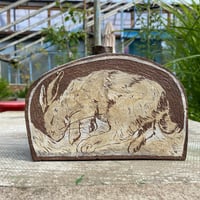 Image 1 of Sleeping Rabbit Vase, 2025