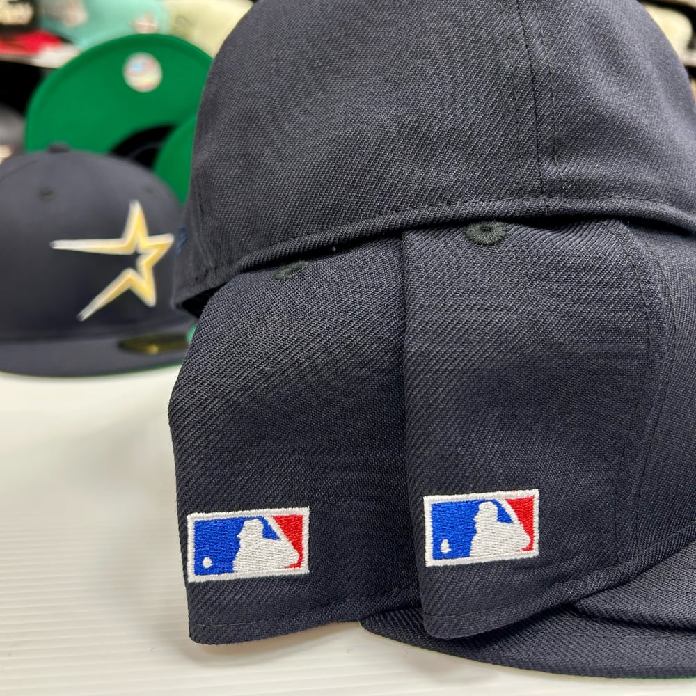 New Era 59Fifty Navy Gold  OG Side Batty