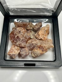 Image 2 of Hessonite Garnet Raw Gemstones | Madagascar #3074