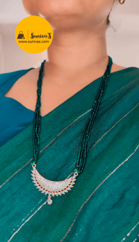 Image 3 of Nita Premium Quality Hydropotey Long Mangalsutra Set