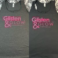 Image 1 of Glisten & Glow Gathered Back Tank Top