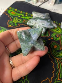 Image 14 of Moss Agate Shapes