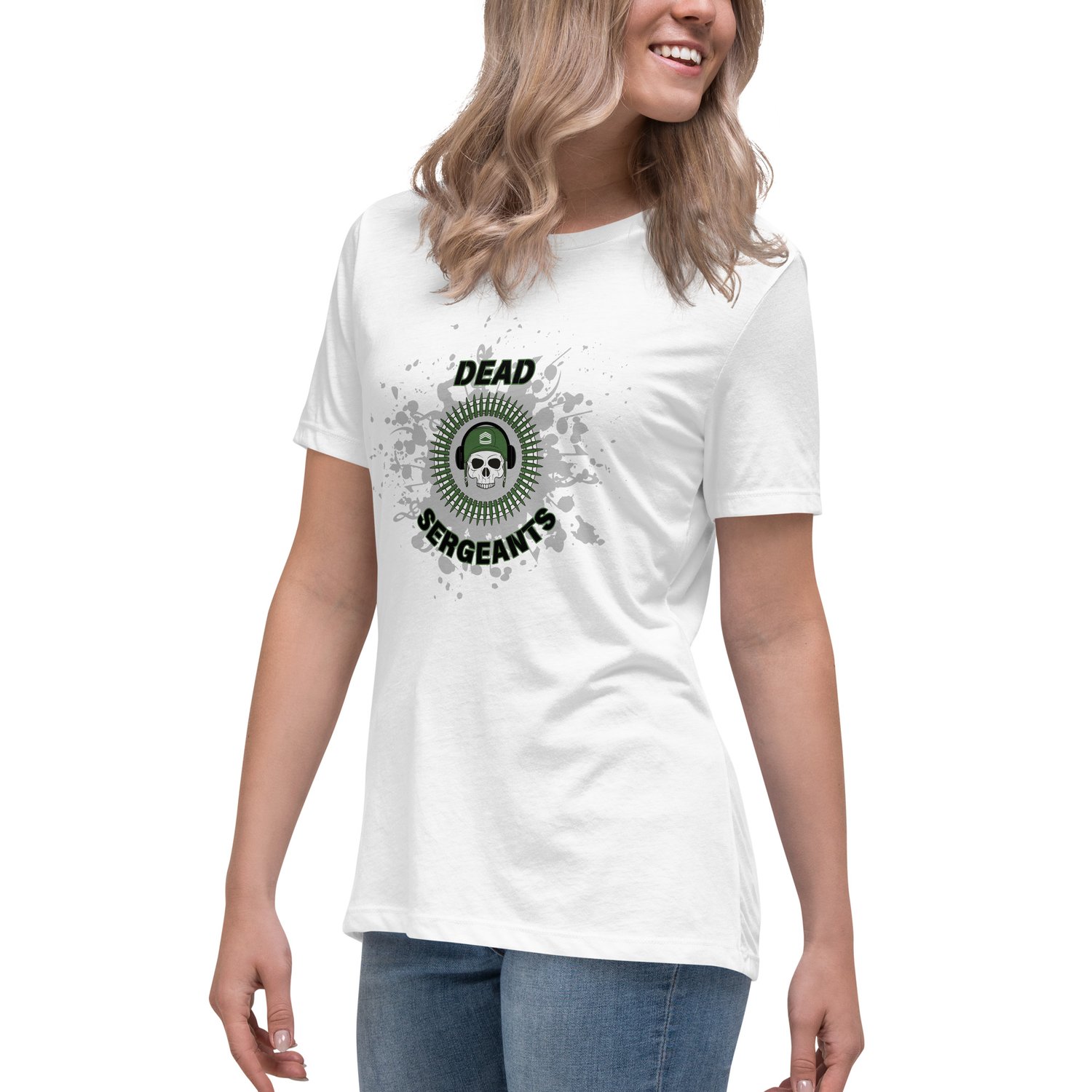 Image of Women's Relaxed T-Shirt Dead Sergeants band tshirt 