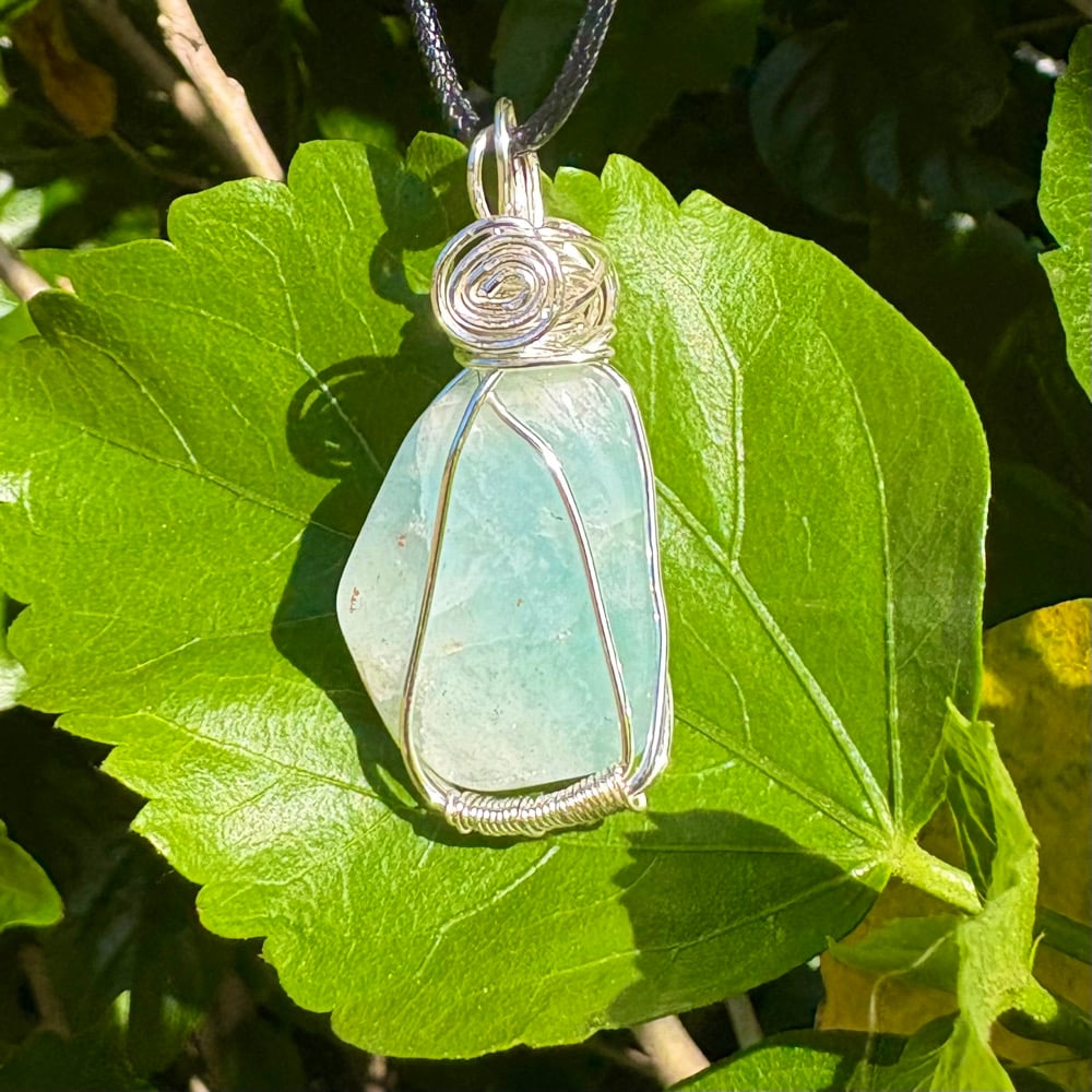 Image of aquamarine pendant