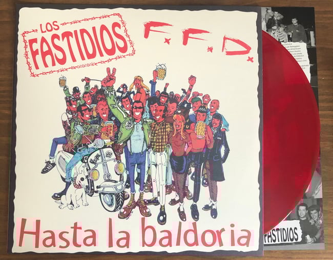 Los Fastidios / F.F.D. - Hasta La Baldoria LP