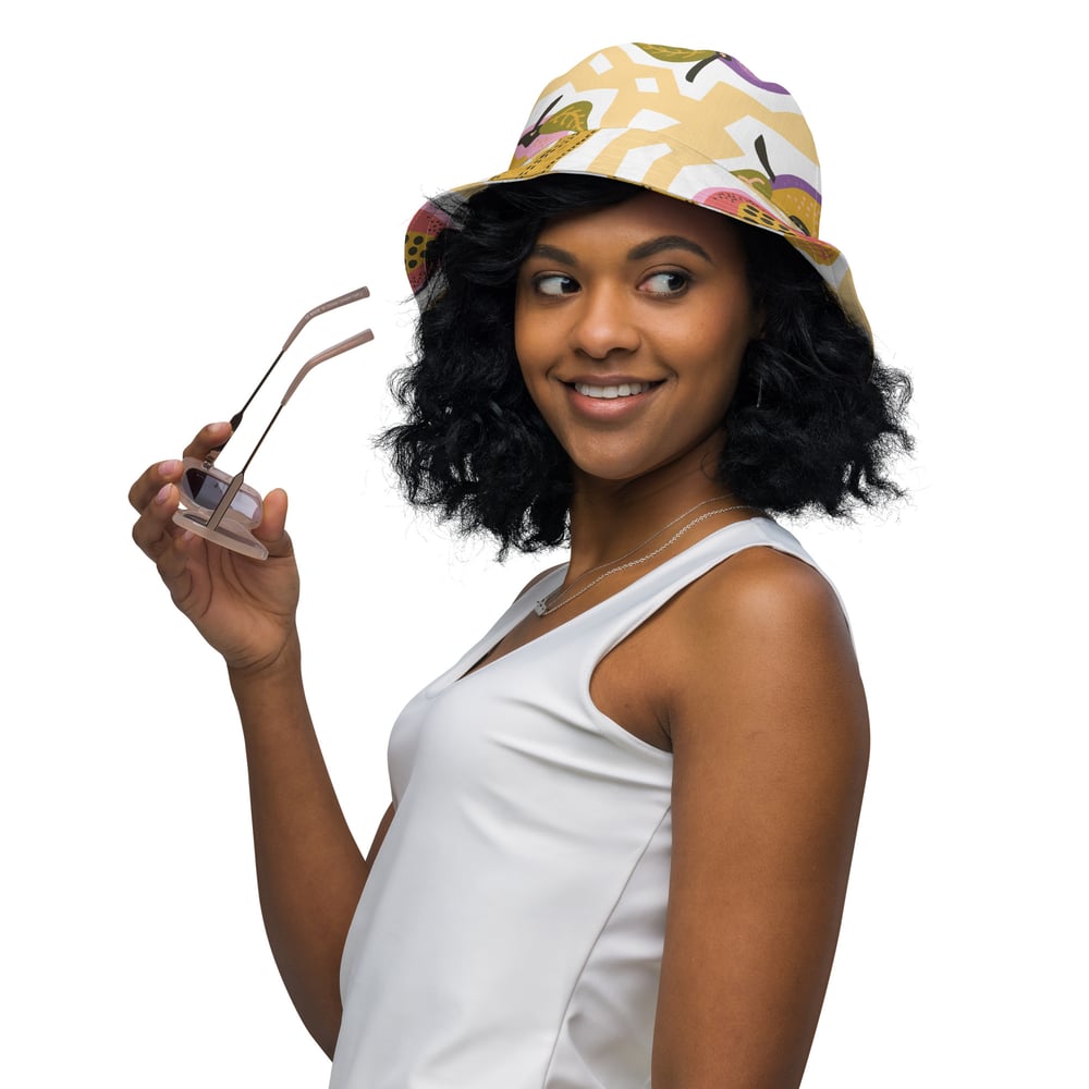 Image of Fruitful Reversible bucket hat