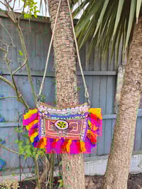 Image 2 of Rainbow Shake your tassels- Bag- clutch or cross body/shoulder