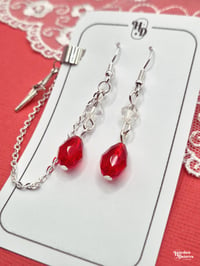 Image 2 of Red Lights Earrings