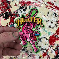 Sticker- Crawling Pink Tiger