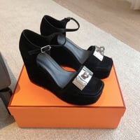 Image 21 of Hermes Kelly Wedge