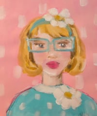 First Kisses and Butterflies    11x14