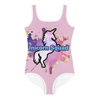 Image 1 of UNICORN SQUAD SWIMSUIT 