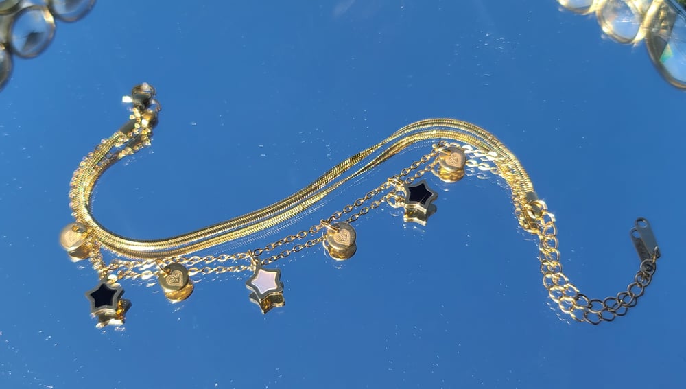 Image of Alyssa Bracelet - 18K Gold Plated, Hypoallergenic