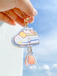 Train Bento | Epoxy Charm Keyring