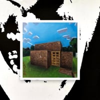Minecraft Dirt House Poster Print