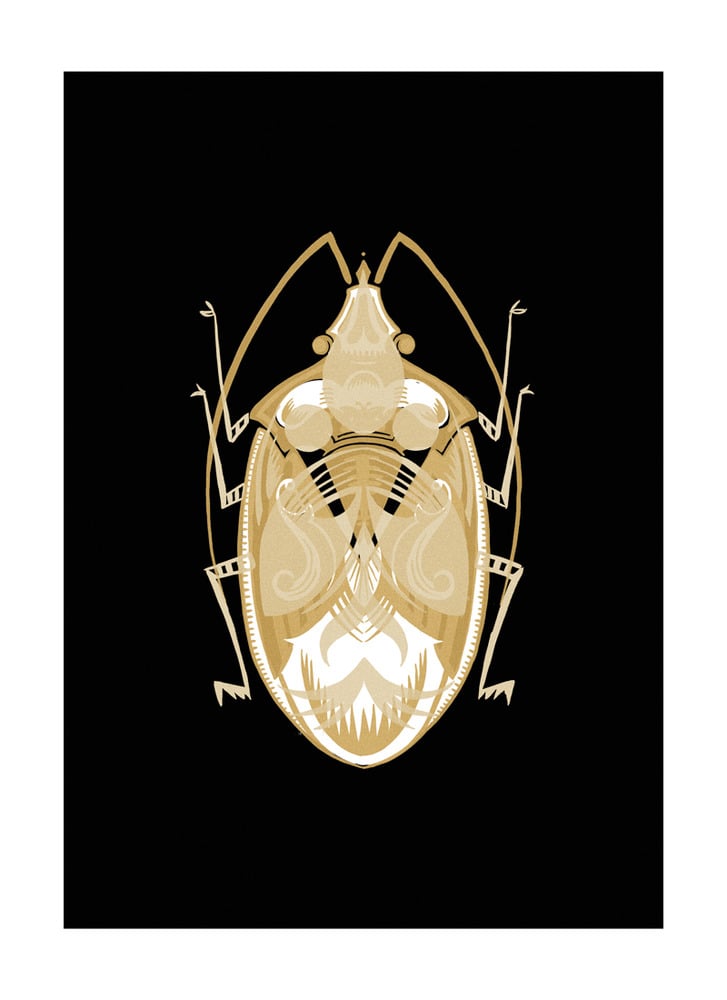 Image of Beetle #1 Gold