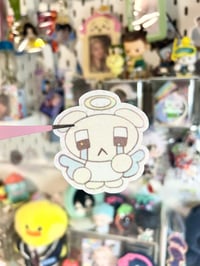 Image 3 of angel & devil die cut stickers