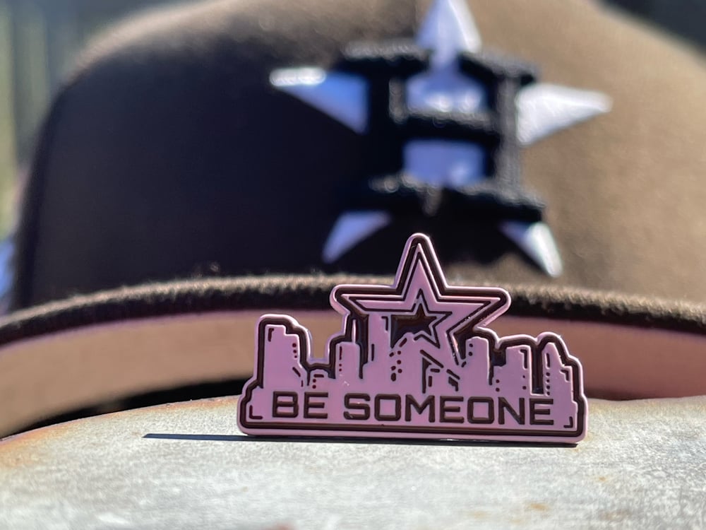 Image of Macha pinky Besomeone pin