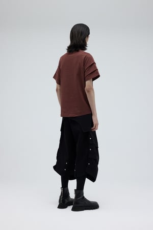 Image of EQUALNEAR - Knight Tee (Burgundy)
