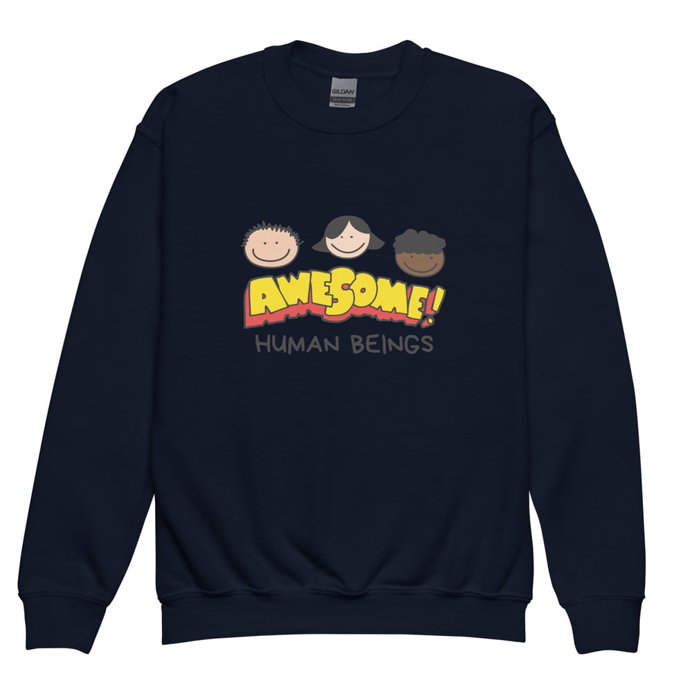 ZEN EXP - “Awesome Human Beings” Youth crewneck sweatshirt