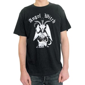 Image of Angel Witch 'Baphomet' NEW OFFICIAL T-shirt