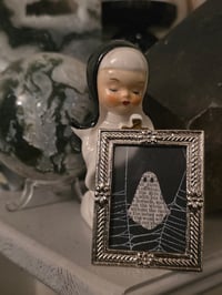 Image 1 of 1800’s biblical Ghost with preserved spider web -13