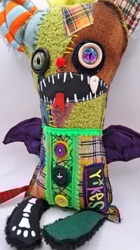 Image 2 of "Pazuzu" bat with luminous features 