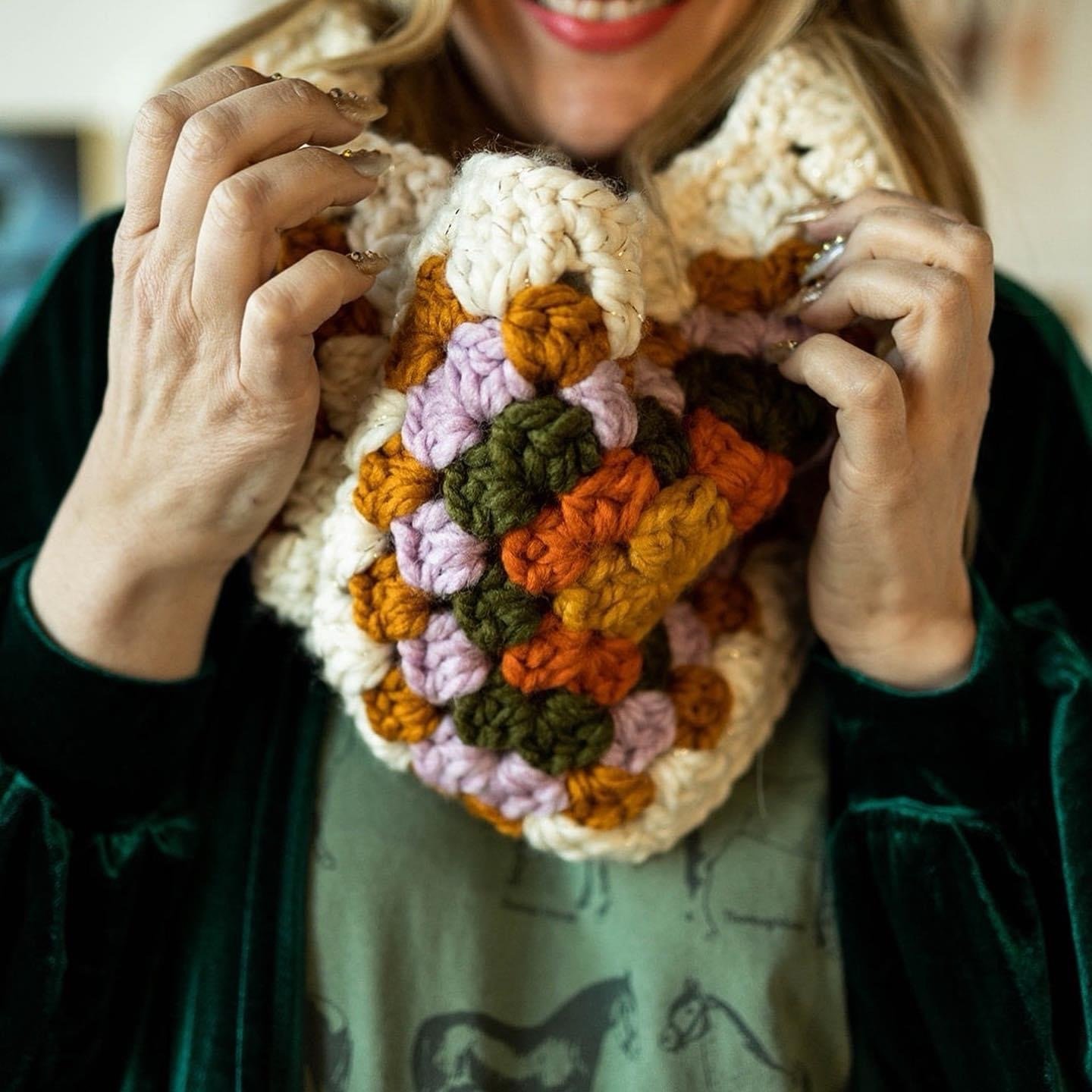 Image of Granny Square Cowl 