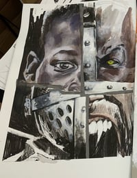 Killadelphia original art, issue 9 cover