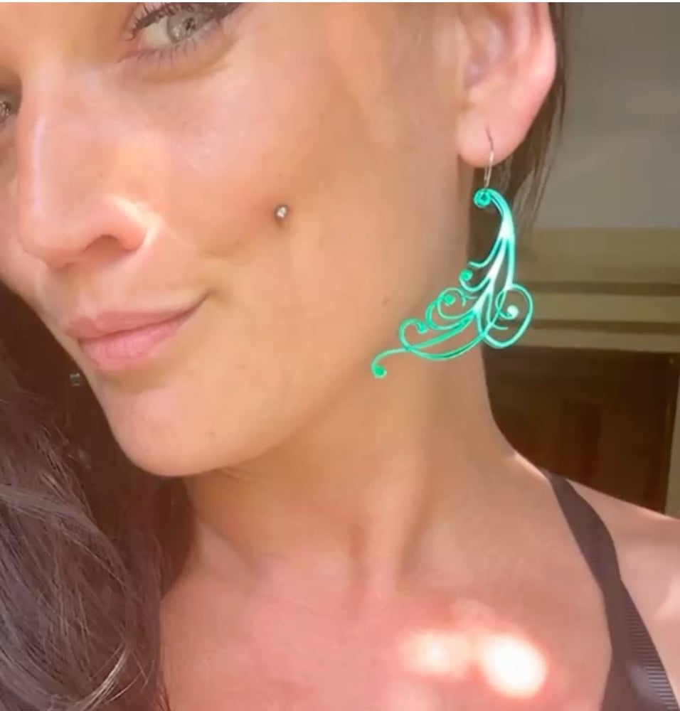 Image of Náušnice Ornamental flow