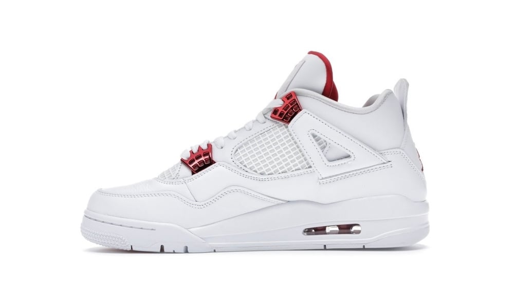 Image of Jordan 4 "Metallic Red"