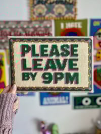 Image 1 of Please leave Needlepoint kit 