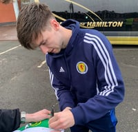 Image 2 of Signed Framed Kieran Tierney Celtic FC Shirt