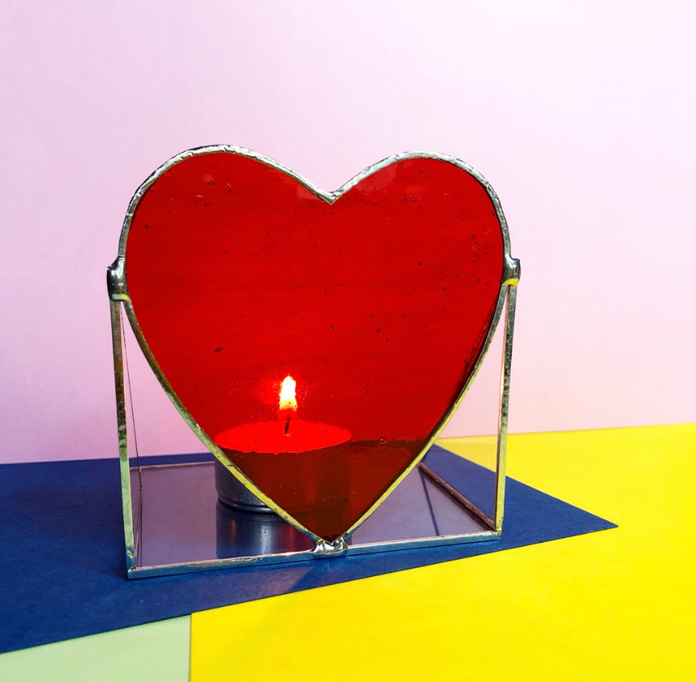 Image of Heart Tealight Holder