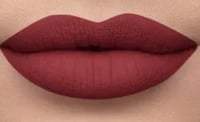 Image 3 of Ash Love Dark Red matte vegan liquid lipstick (22)power)