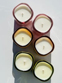 Image 5 of CUBIC CANDLES - AMBER | GREEN | PINK