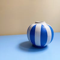 Image 2 of Circus Vase - Blue/white