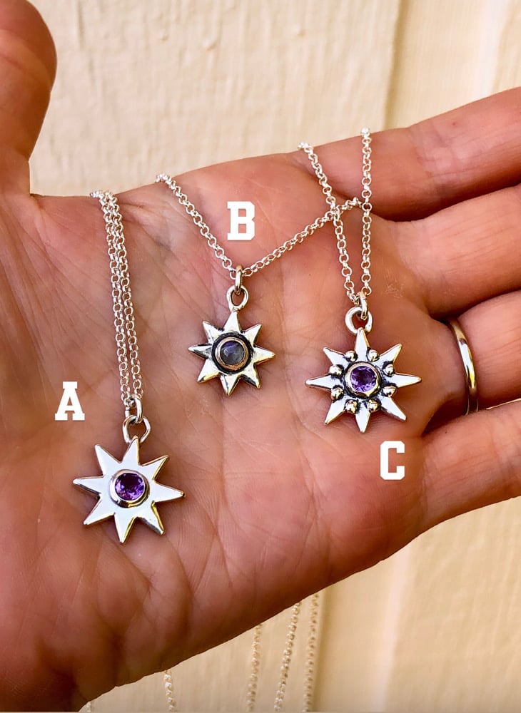 AMETHYST & MOONSTONE STARS Image 2