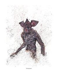 Image 5 of Stranger Things Villains Signed Art Prints