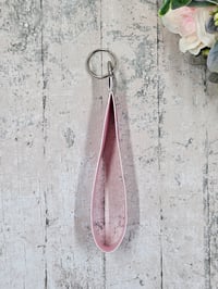 Image 2 of Pink Mermaid Wristlet Keychain
