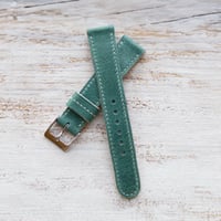 Image 2 of 18mm Classic Strap - Missouri Azure