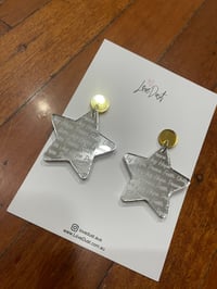 Image 1 of Silver Star Dangles
