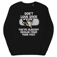 Image 5 of Unisex organic PAST HEALING sweatshirt