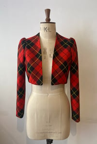 Image 1 of Tartan matador jacket