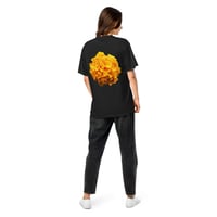 Image 1 of Flower Moon Unisex Garment-dyed Heavyweight T-shirt
