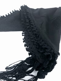 Image 3 of Black Keffiyeh (Made in Jordan)