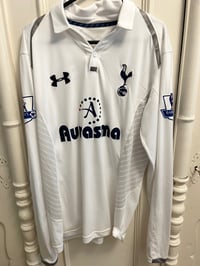 Image 7 of Tottenham Hotspur “BALE 11” 2012/13 LS Home Shirt + patches (S)