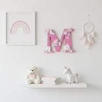 Image 1 of Personalised Unicorn Wooden Letter