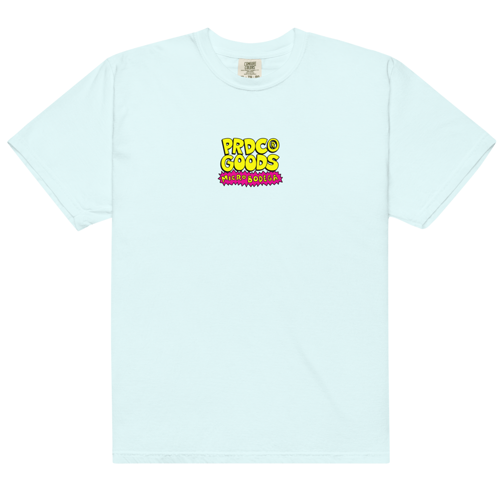 PRDC GOODS MICRO BODEGA "SHOP" garment-dyed heavyweight t-shirt